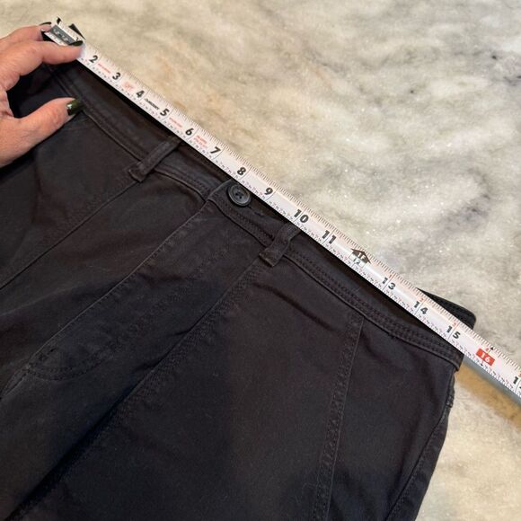 H&M Black Twill Utility Pants Sz.8 - Picture 5 of 8